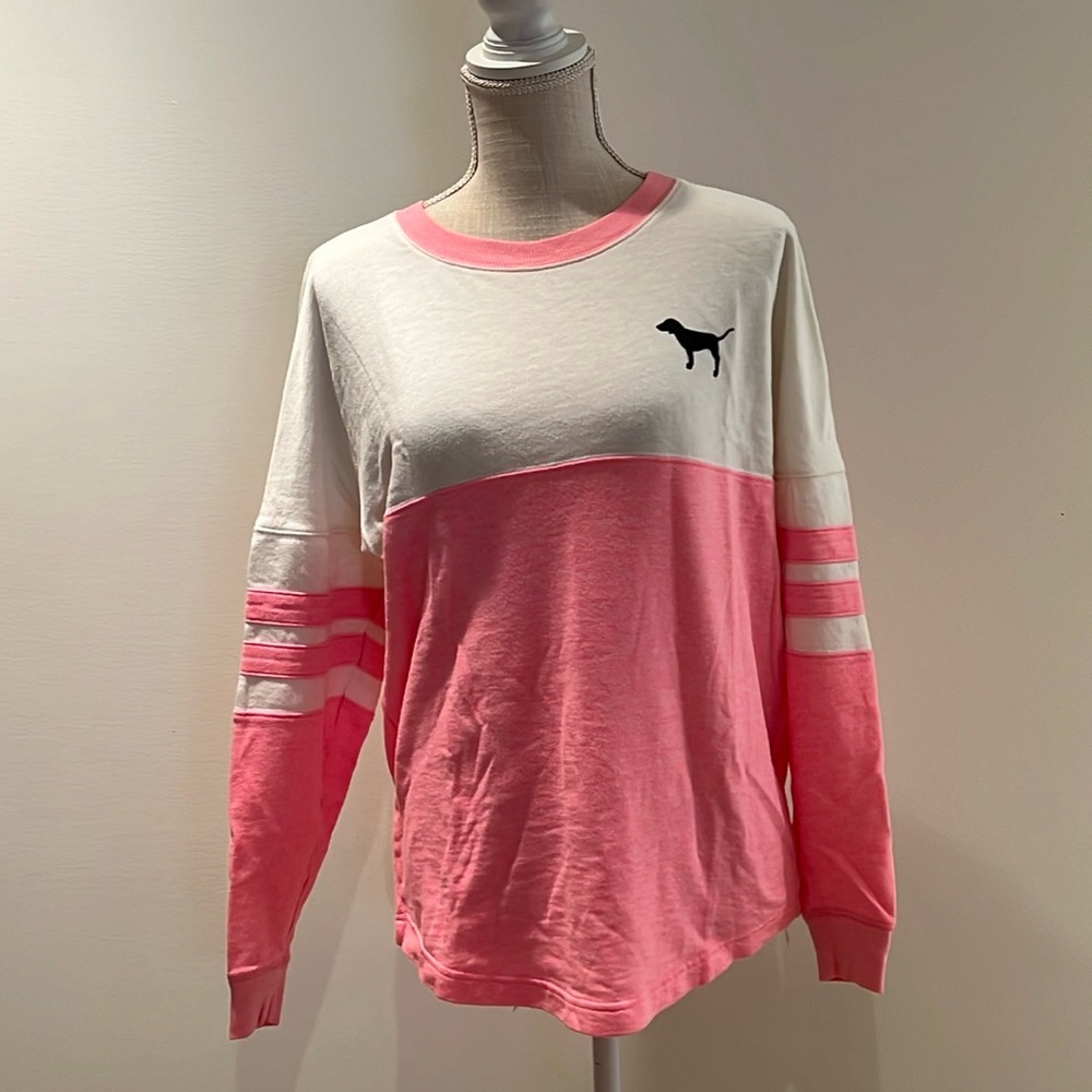PINK crew neck sweatshirt